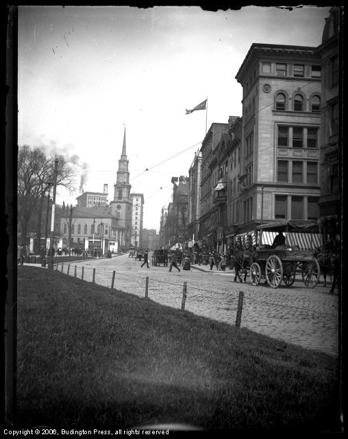 Tremont St. Looking Back Toward Park St.